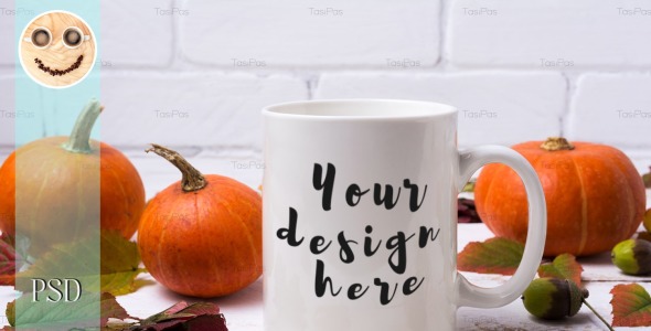 Мокап для продукта на тему графика