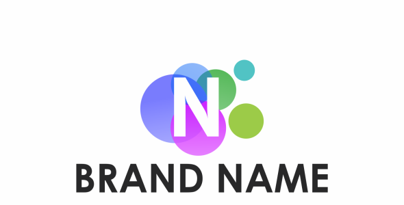 Шаблон логотипа на тему графика