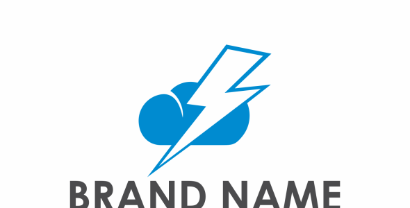 Шаблон логотипа на тему графика