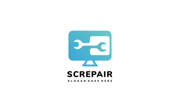 Шаблон логотипа на тему графика