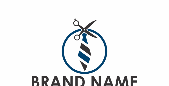 Шаблон логотипа на тему графика