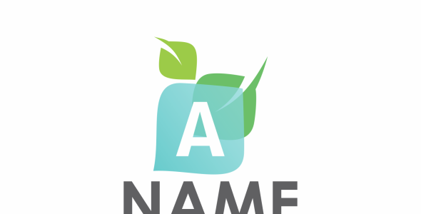 Шаблон логотипа на тему графика