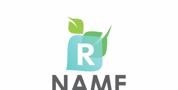 Шаблон логотипа на тему графика