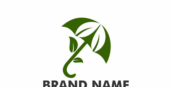 Шаблон логотипа на тему графика