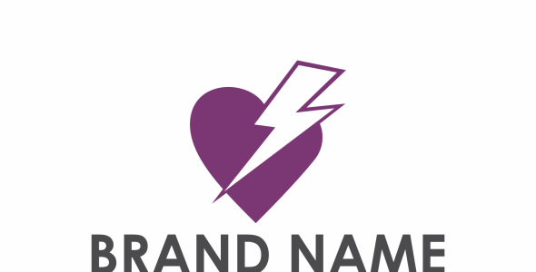 Шаблон логотипа на тему графика