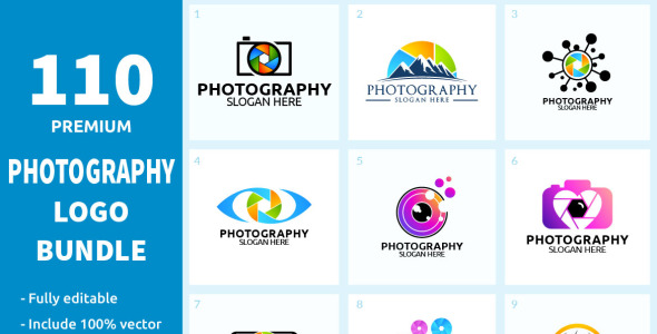 Шаблон логотипа на тему графика