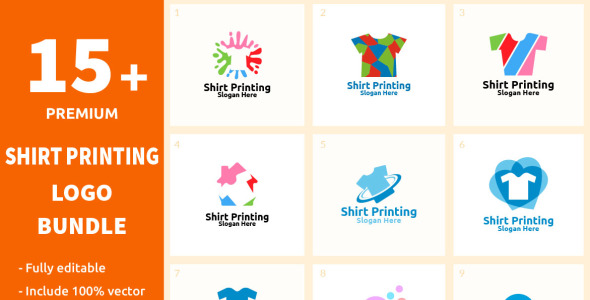 Шаблон логотипа на тему графика