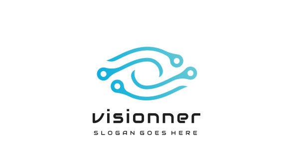 Шаблон логотипа на тему графика