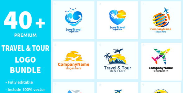 Шаблон логотипа на тему графика