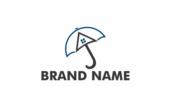 Шаблон логотипа на тему графика