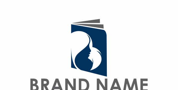 Шаблон логотипа на тему графика