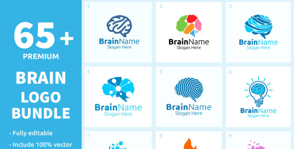 Шаблон логотипа на тему графика