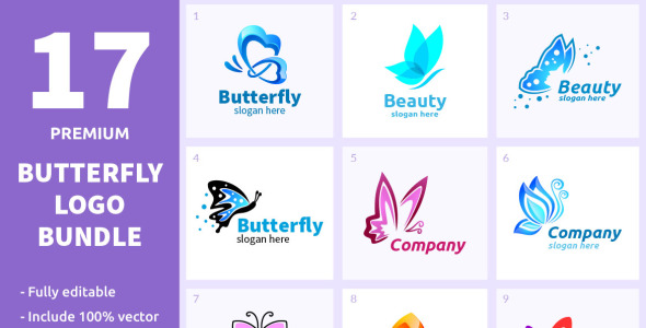 Шаблон логотипа на тему графика