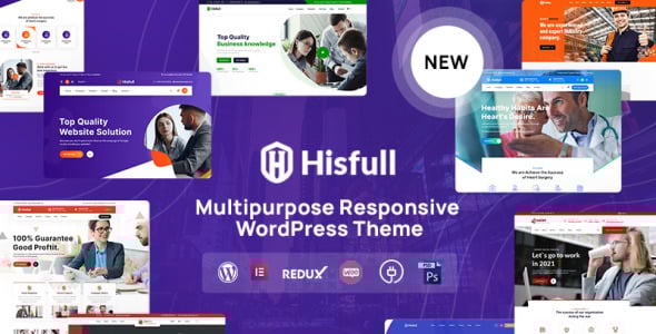 многоцелевой отзывчивый wordpress тема