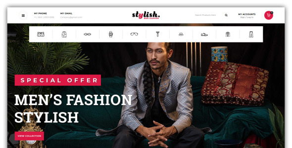 Fashion Store OpenCart Template