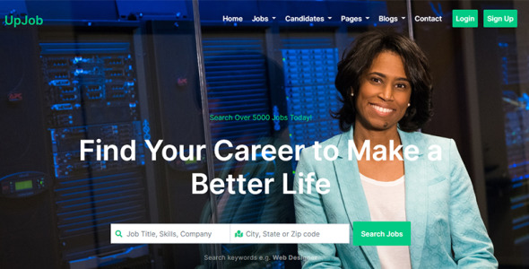 Job &amp; Directory HTML5 Bootstrap Website Template