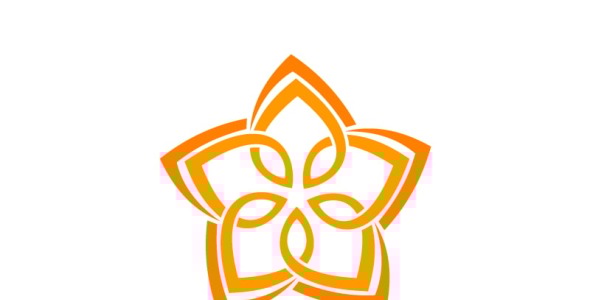 Шаблон логотипа на тему графика