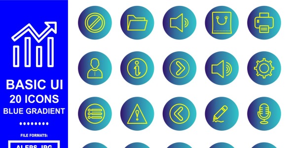 Набор иконок на тему data