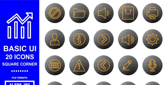 Набор иконок на тему data