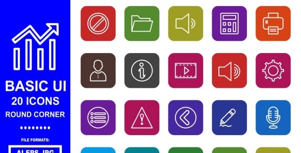 Набор иконок на тему data