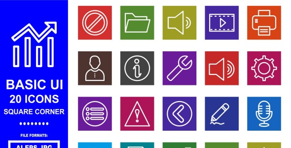 Набор иконок на тему data