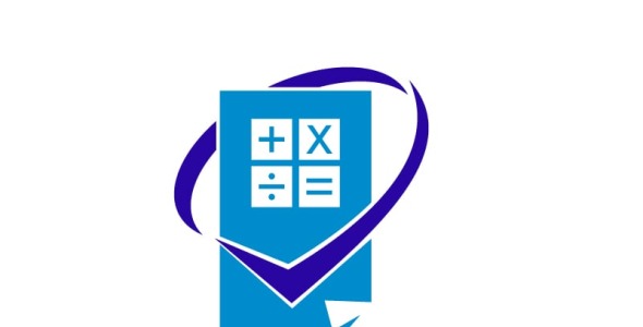 Шаблон логотипа на тему графика