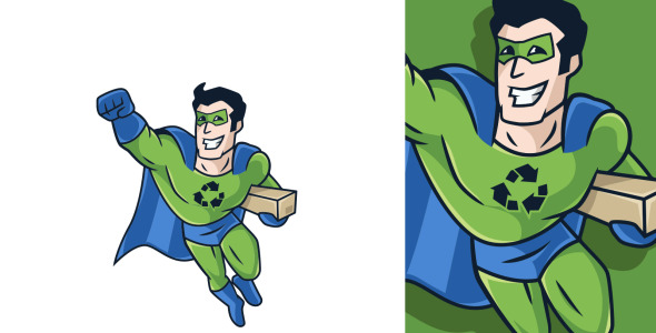 Шаблон логотипа на тему графика