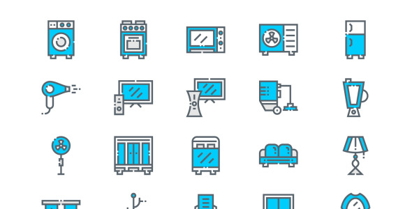 Набор иконок на тему computer