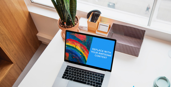 Мокап для продукта на тему графика