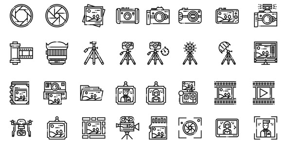 Набор иконок на тему business