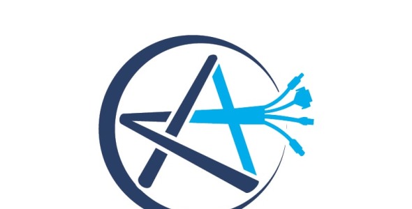 Шаблон логотипа на тему графика