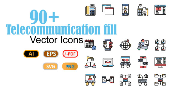 Набор иконок на тему computer