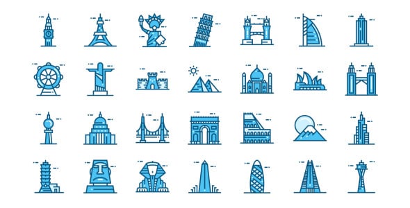 Набор иконок на тему business