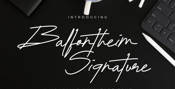 Шрифт на тему графика