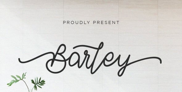 Шрифт на тему графика