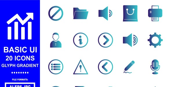 Набор иконок на тему data