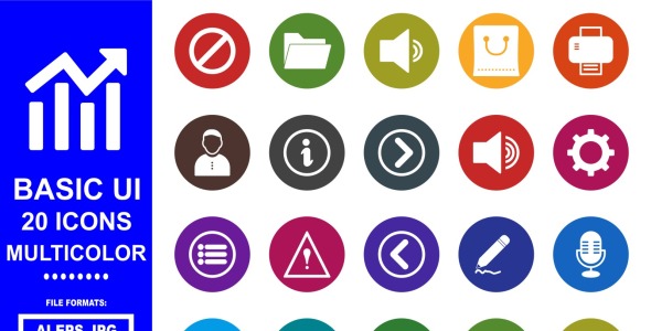 Набор иконок на тему data