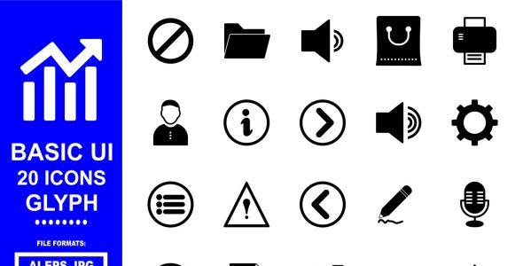 Набор иконок на тему data