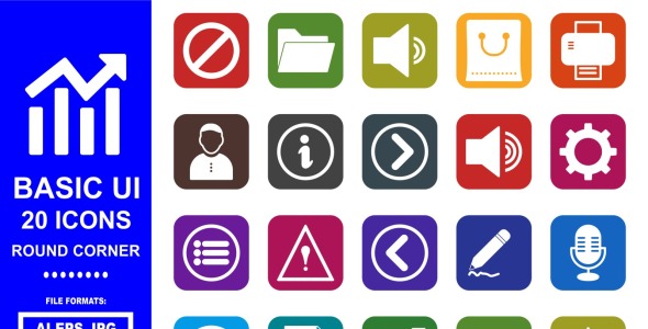 Набор иконок на тему data