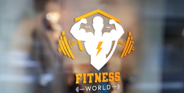 Шаблон логотипа на тему графика