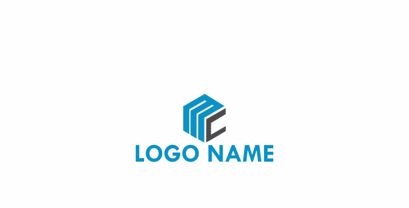 Шаблон логотипа на тему графика