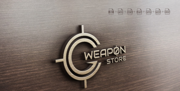 Шаблон логотипа на тему графика