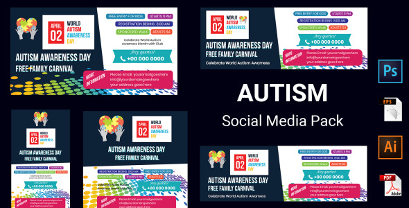 Шаблон для соцсетей на тему графика