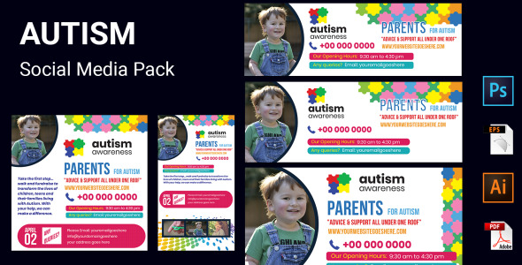 Шаблон для соцсетей на тему графика