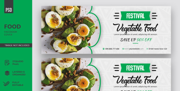 Шаблон для соцсетей на тему графика