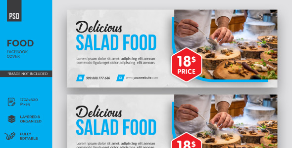 Шаблон для соцсетей на тему графика