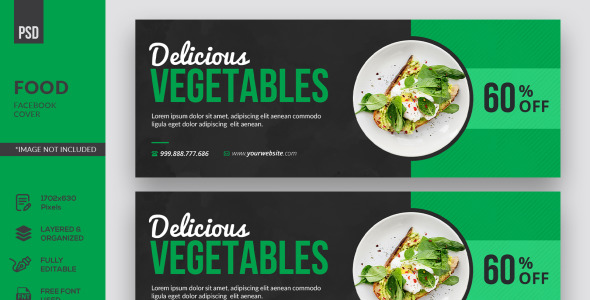 Шаблон для соцсетей на тему графика