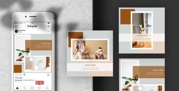 Шаблон для соцсетей на тему графика