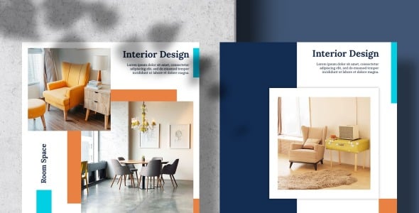 Шаблон для соцсетей на тему графика