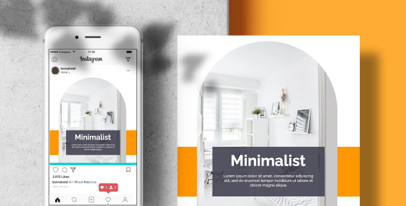 Шаблон для соцсетей на тему графика